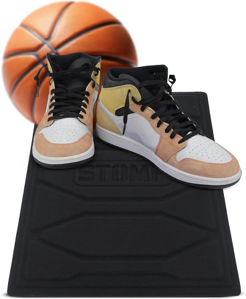 STOMP Store Athletics: Reusable Mini Traction Mat for Volleyball & Basketball Shoes - Alternative for Basketball Sticky Mats for Shoes - Durable & Non-Slip Shoe Cleaning Pad - 11"x15" - Image 5